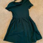 Forever 21 Fit & Flare Green Dress Photo 0