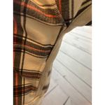 Free People Why Not Sweater size Small Plaid 1/2 Zip Sweatshirt Plaid Pockets Photo 11
