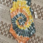 AGOLDE  Ribbed Tie Dye Bodysuit NEW Photo 4