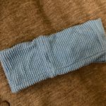 Aerie Shimmery Crinkle Swim Headband in Shimmery Turquoise Photo 2