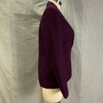 Vintage Brian Tucker Made in Ireland Plum Wool Blazer Tailored 2 Photo 5