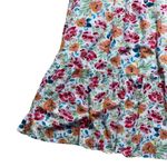 Torrid  Floral White Gauze Button Front Tea Length Dress US 2X Photo 7