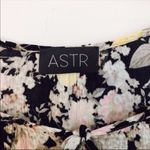 ASTR  the Label Floral Blouse with Black Crochet Shoulder Detail – Size S Photo 3
