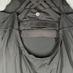 Lululemon  Beat The Heat Tank Womens 4 Black Strappy Built In Bra Tennis Running Photo 8