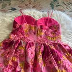 SHOWPO Brailey Mini Dress In Pink Jacquard Size 16 Photo 11