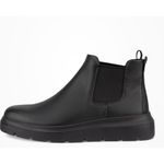 Ecco Women's Nouvelle Chelsea Nubuck Black Leather Boot Size 6/6.5 US 37 EU NWOB Photo 1