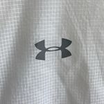 Under Armour White Transparent Hooded Windbreaker Photo 4