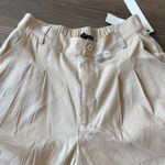 Central Park West NWT Barker Pants in Sand Photo 4