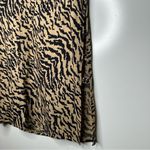 Good American Sand Zebra Animal Print Bias Midi Skirt Size Medium Photo 4