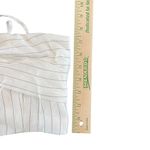 Rachel Zoe  Cropped pin striped sleeveless zipper back top size 6 Photo 5