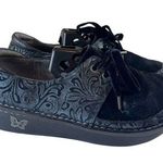 Alegria  PG LITE DAN 435 BLACK LACE UP COMFORT SHOES Photo 0