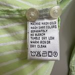 Lilly Pulitzer Vintage Striped Tailored Shirt Long Sleeve Button Down Green 4 Photo 3