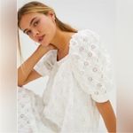 Anthropologie Elegant White Eyelet Dress Photo 1