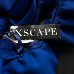 XScape  - Pandoram Long Scuba Crepe Ruffle Top Dress Photo 6