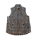 Mud Pie Brodie Vest Black and White Check Gingham Photo 0