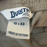 Duluth Trading Co. Cargo Hiking Pants‎ Size 10 Convertible Beige Nylon Blend Tan Photo 5