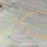 No Boundaries Vintage Look 80’s High Waisted White Shorts Neon Graffiti Jr Size 11 Photo 10