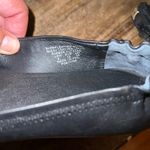 Quince Womens 8 Black Leather On the Go Ballet Flats Comfort Slip On Shoes Photo 1