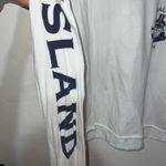 Brandy Melville John Galt Malibu Cove White Blue Long Sleeve  Photo 3