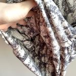 Tart Cinched Bubble Skirt Mini Dress, Alligator/Crocodile Print, Size Small Photo 5