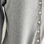 American Vintage Vintage Y2K Crazy Horse Gray Button Front Knit Cardigan Top XS S Photo 3