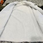 Olive Green Faux Sherpa Lined Jacket Size Medium Button Front Jacket Outerwear Photo 4