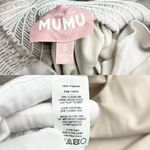 Show Me Your Mumu  June Maxi Dress in Soft Beige Chiffon size Small Photo 2