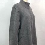 Eileen Fisher ASH Boiled Wool Ribbed Stand Collar Jacket Size M Photo 5