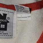 Storybook Knits‎ Womens Island Getaway Sweater Tank Medium Orange Photo 4