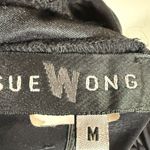 Sue Wong Y2K Deadstock Bodycon Midi Sexy Timeless LBD Ethereal Whymsy Dress Photo 7