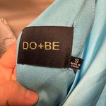 DO+BE Blue Silk Dress Photo 1