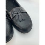 Clarks Womens Black Leather Loafers Comfort Collection Slip On Shoes Size 8 Photo 2