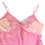 Jaclyn Smith Pink Lace Trim Chemise Photo 1