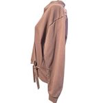 Athleta Retroterry Wrap Sweatshirt Damask Mauve 532177 Womens S Sporty Athletic Photo 3