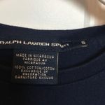 Ralph Lauren Women’s size small navy / yellow top Photo 3