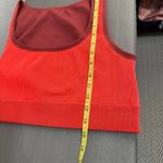 Torrid  Orange Ribbed Scoop Neck Cropped Activewear Bralette Crop‎ Top Size 2 Photo 7