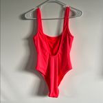 Aerie  Vibrant Pink / Coral One-Piece Swimsuit Photo 2