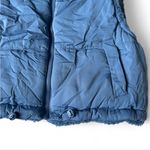 Dry Goods  Blue Reversible Sherpa Vest Photo 6