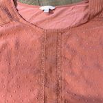 LC Lauren Conrad Lauren Conrad women’s top in Swiss dot dusty rose Photo 1