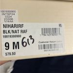 On 34th Women's Nihari Knot Wedge Sandals nwt Black Size 9 Photo 11