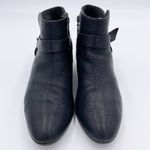 Clarks  Boylan Dawn Ankle Bootie Women's Size 10 Black Leather Ankle Strap Boots Photo 3