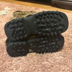 Bebe Women’s Mammoth Boots Fur Size 5 Slip On Black/Tan Photo 5