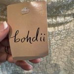 By Together  Off-Shoulder Bell Sleeve Crop Top | Ivory Lace | Size M | NWT Photo 3