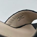 Journee Collection Heels Womens 9 Black Genuine Leather Juliette Sandals NEW Photo 4