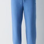 Aritzia  TNA Sweatfleece Cozy Fleece Boyfriend Pant - French Blue - S Photo 0