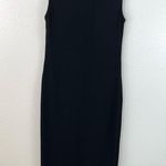 River Island Sleeveless Knit Midi Dress Black 8 Photo 6