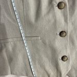 Topshop Beige Button-Up Vest Photo 11