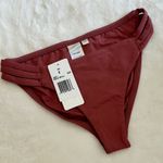 l*space NWT Rose Full Cut Bikini Bottom - Size: Small Photo 1
