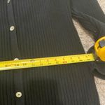 Elegant Black Women's Cardigan Sweater Size M Photo 2