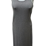 Allbirds  The Ribbed Maxi Fall Dress Racerback Active Stretch Wool Blend S Gray Photo 0